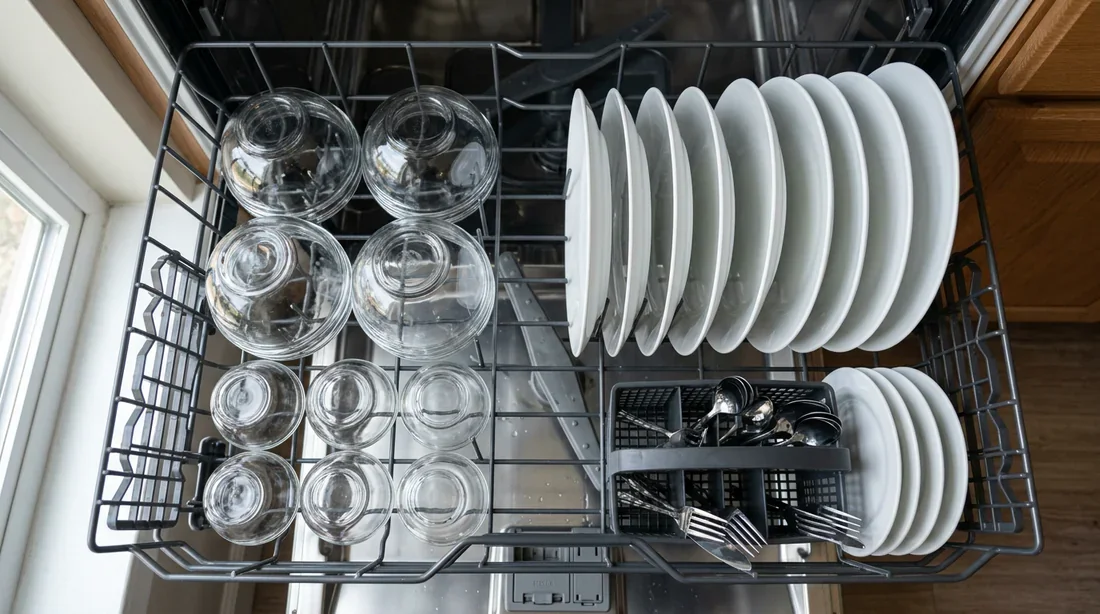 Réglages et cycles du lave-vaisselle Panneau de contrôle numérique d'un lave-vaisselle moderne