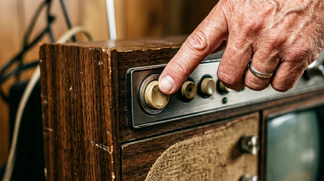 Détail technique des boutons physiques d'une TV