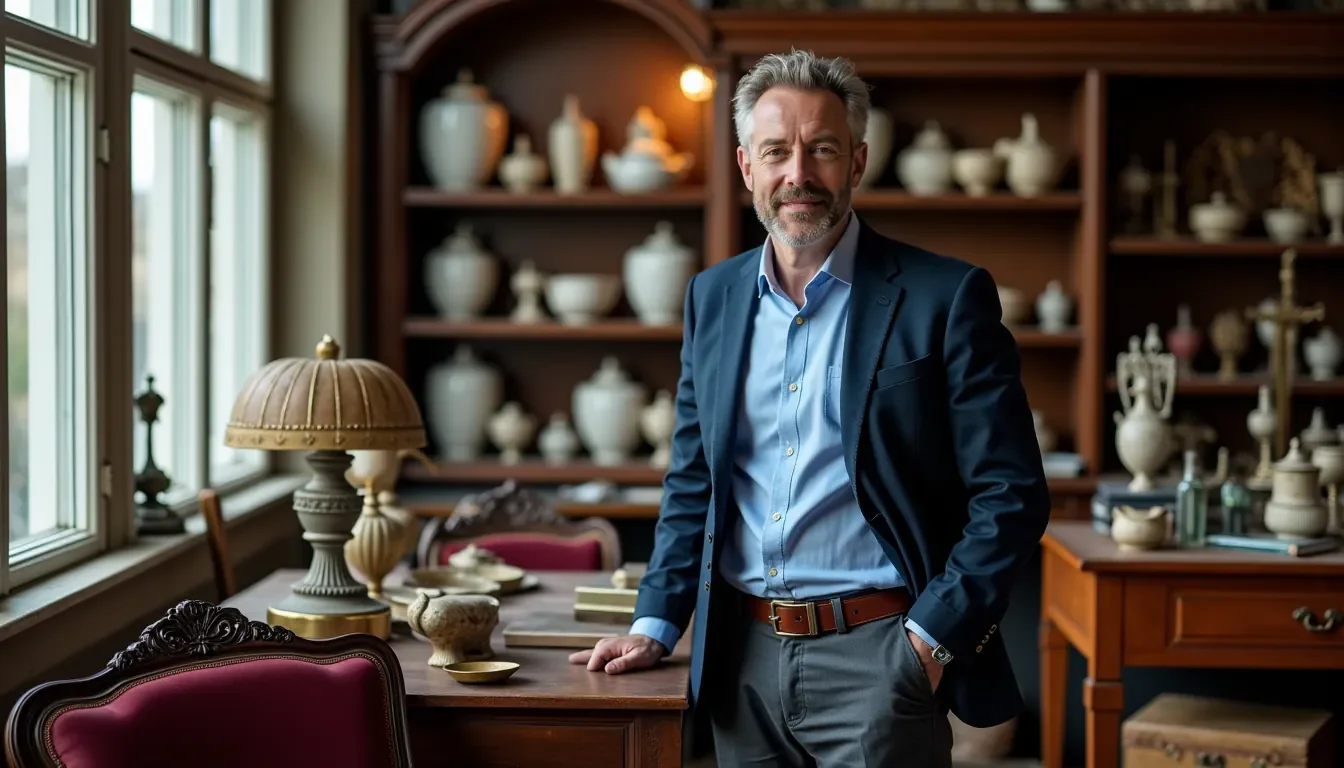 Illustration : "trouver un antiquaire qui allie la passion de — antique ker : le meilleur brocanteur et antiquaire de brest