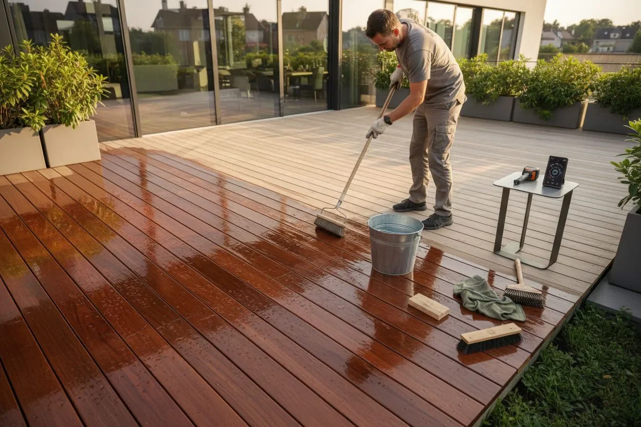 Comment protéger et entretenir sa terrasse en bois en 2026 Comment protéger et entretenir sa terrasse en bois en 2026