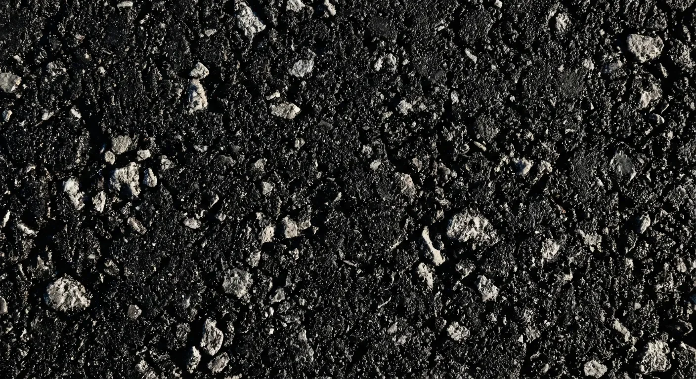 Enrobé 0 6 ou 0 10 difference : quel choix pour une allée ? Gros plan contrasté sur la texture d'un enrobé bitumineux