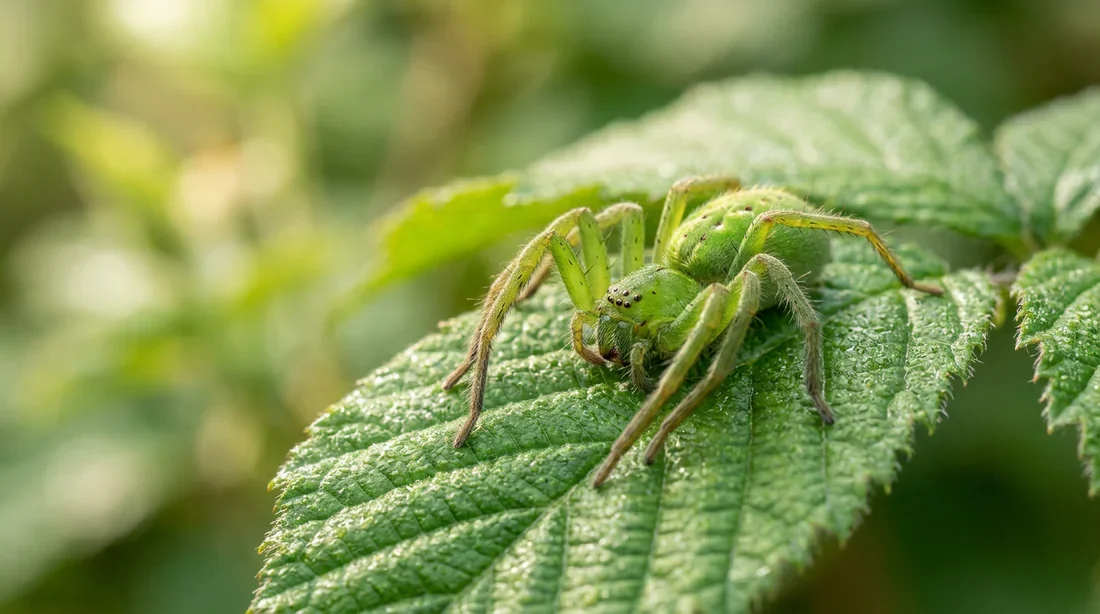 Mode de vie et comportement de chasse Comportement de chasse de la Micrommata virescens