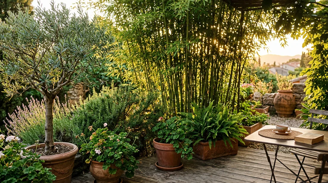 Végétalisation et ombrage naturel de terrasse Aménagement végétal et plantes d'ombrage pour terrasse exposée au soleil