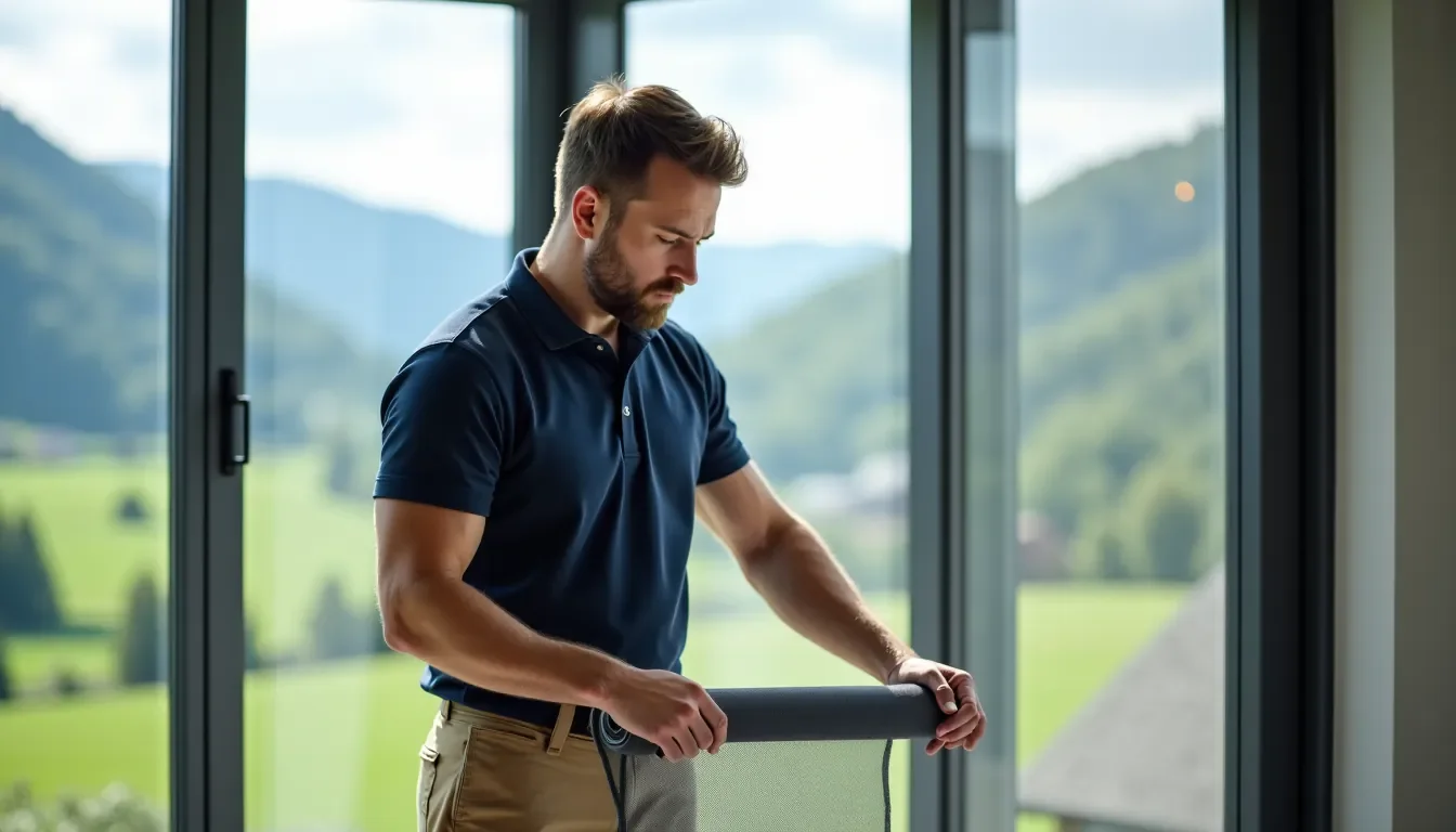 Illustration : la taille de l'ouverture est le premier facteur. — pose de moustiquaires en suisse : le guide indispensable