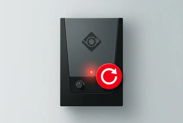 Bouton reset chaudière De Dietrich en panne
