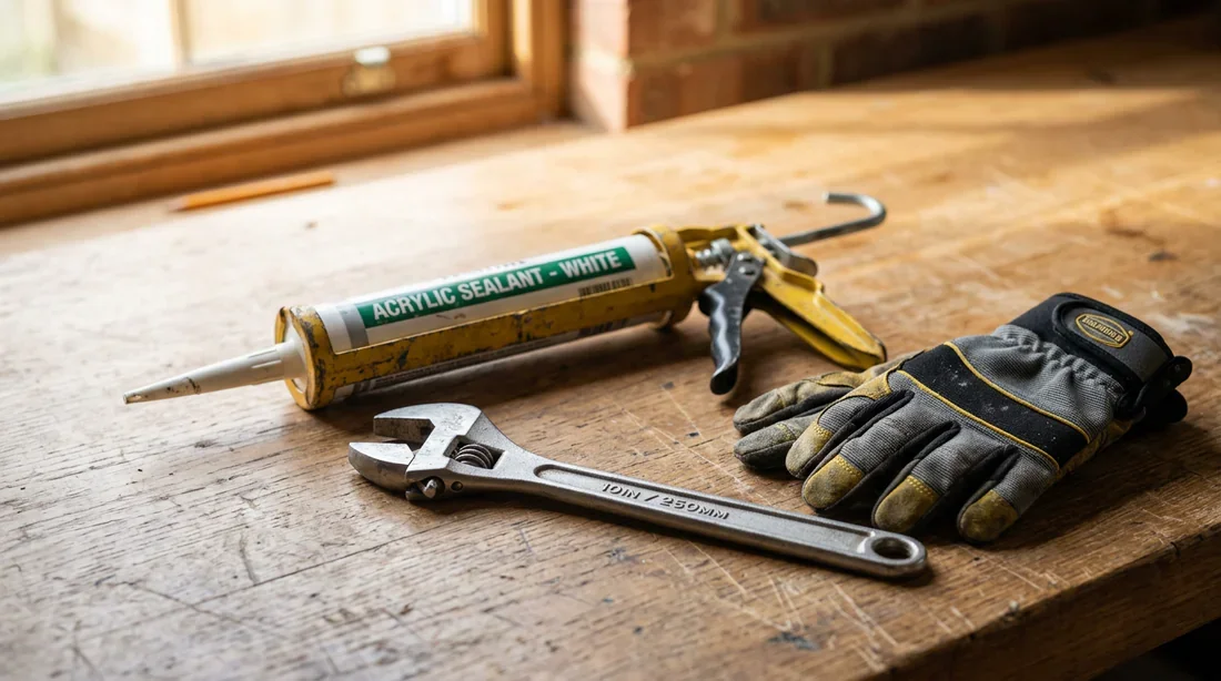 Outils nécessaires pour la réparation d'un WC