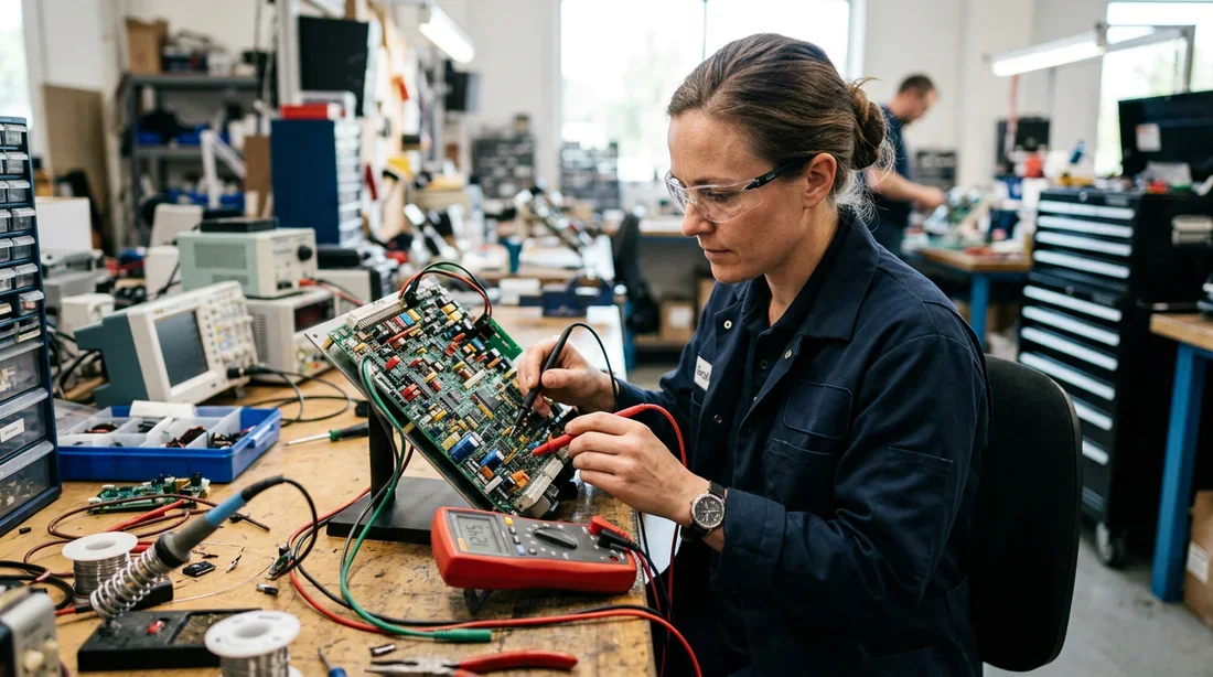 Inspection technique d'un tableau électrique par un professionnel