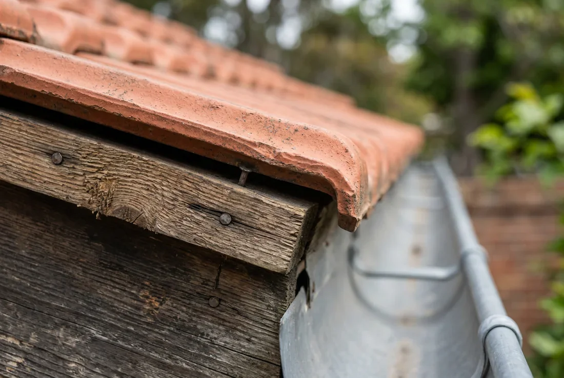 Profil d'une chanlatte en bois de forme trapézoïdale