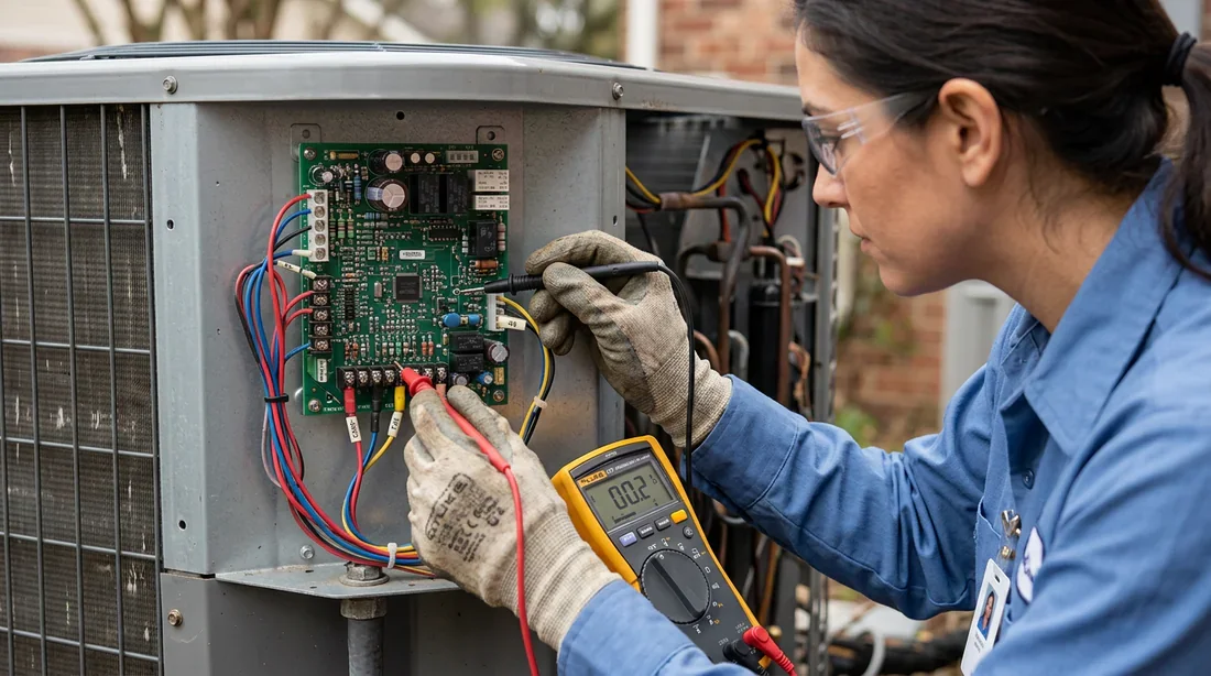 Diagnostic électrique d'une climatisation avec un multimètre